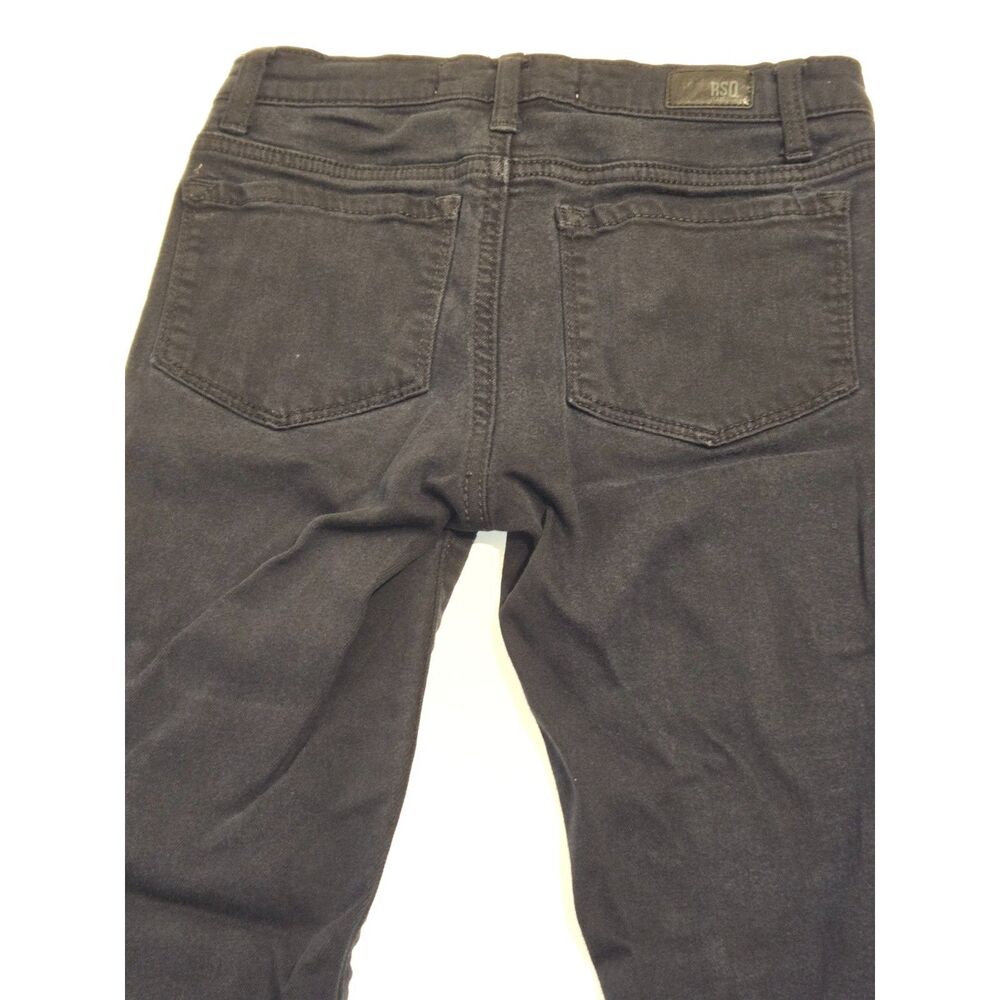 RSQ Jeans Miami Jegging | Women's Size 1 24 | Black Skinny Ankle - Picture 3 of 9